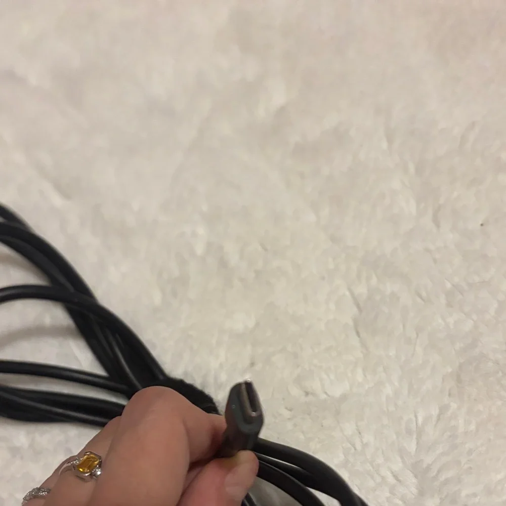 Black Power Charger Cable Long